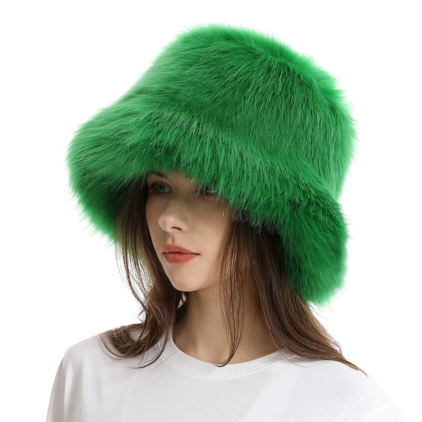 Chapeau en peluche