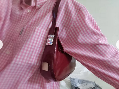 Sac demi-lune vintage